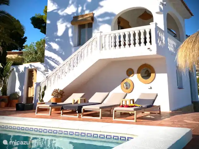 Casa Paulanni - Moraira / Benissa huren in Spanje, Costa Blanca, Benissa - vakantiehuis Gevel vanuit naya gezien