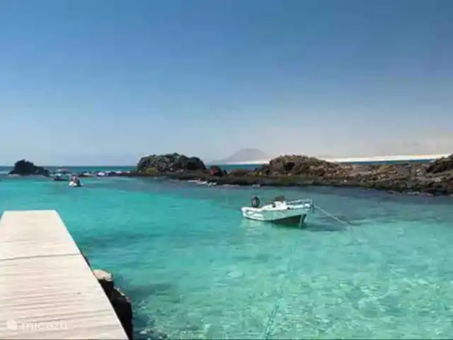 casa lisa en España, Fuerteventura, Corralejo - apartamento Isla Lobos