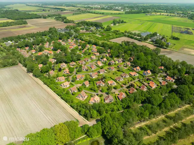 Maison de campagne Bosuil | Pays-Bas, Overijssel, Hoge Hexel - maison de vacances Vue de dessus