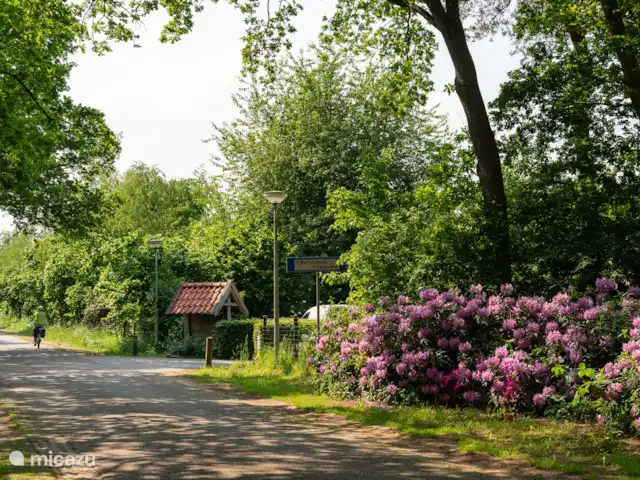 Maison de campagne Bosuil | Pays-Bas, Overijssel, Hoge Hexel - maison de vacances Entrée du parc de vacances