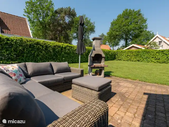 Maison de campagne Bosuil | Pays-Bas, Overijssel, Hoge Hexel - maison de vacances Coin salon jardin