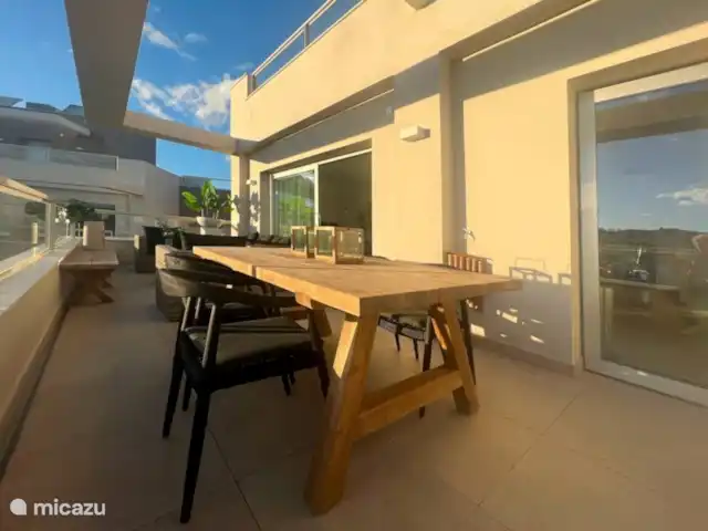 Hip appartement - Casa Mijas -Málaga huren in Spanje, Costa del Sol, La Cala de Mijas - appartement Het terras.