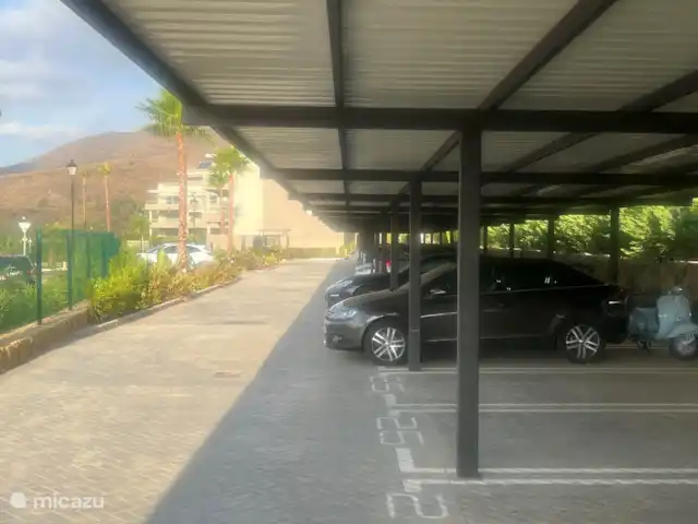 Hip appartement - Casa Mijas -Málaga huren in Spanje, Costa del Sol, La Cala de Mijas - appartement Je beschikt over een overdekte parkeerplek.