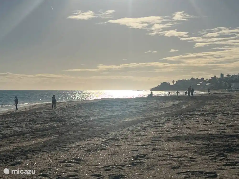 Der Strand von La Cala de Mijas.