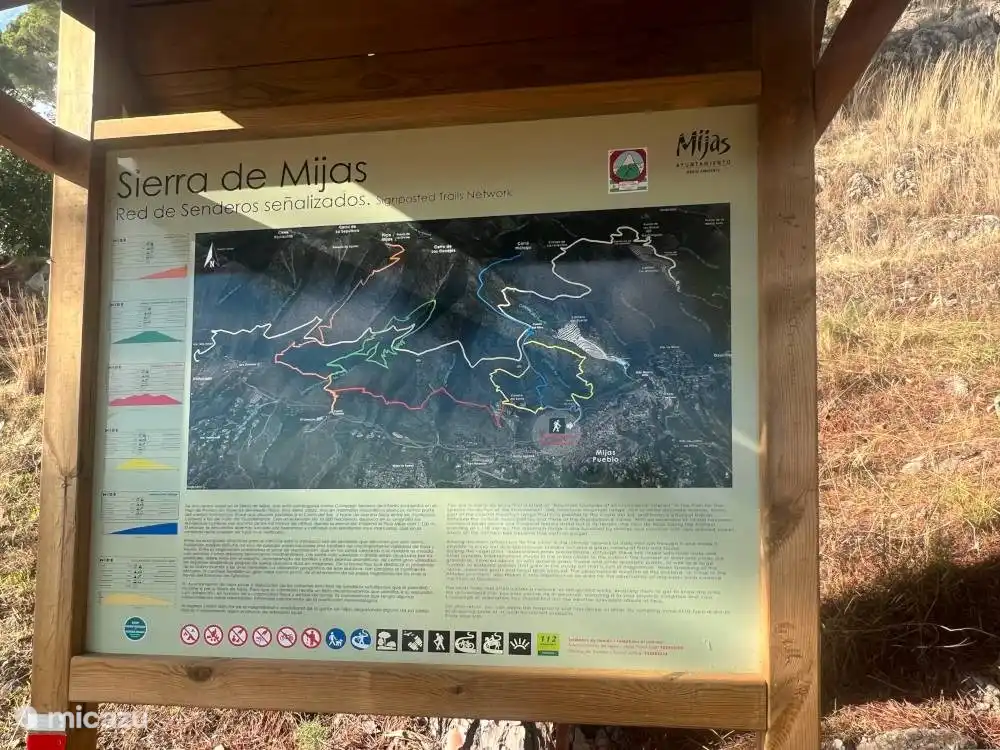 Die Wanderungen in der Sierra de Mijas.