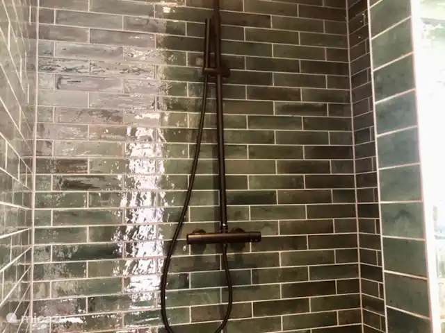 Entre les collines du vieux village | Pays-Bas, Hollande méridionale, Ouddorp - maison de vacances Douche pluie avec douchette séparée