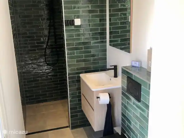 Entre les collines du vieux village | Pays-Bas, Hollande méridionale, Ouddorp - maison de vacances Salle de bain luxueuse et de haute qualité avec tout le confort moderne
