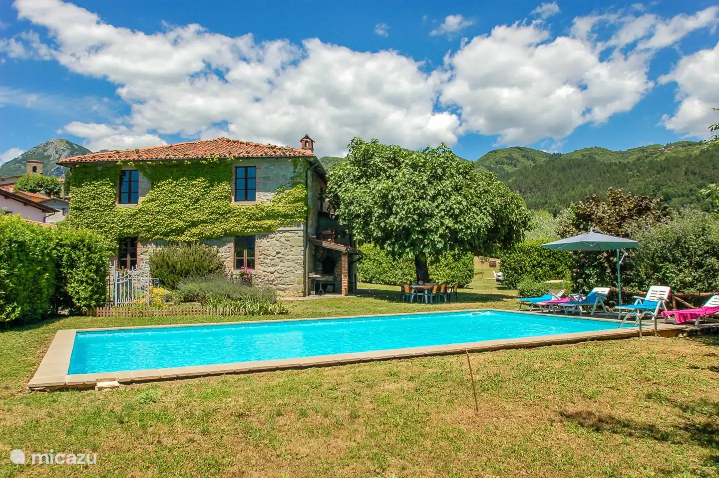 Toskana - Haus mit privatem Pool in Italien, Toskana, Villa Collemandina - Villa