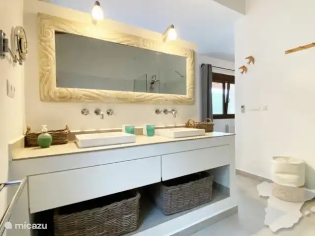 Location de Vacances Espagne, Costa Blanca, Moraira, villa - Maison Cosy Salle de bain chambre parentale