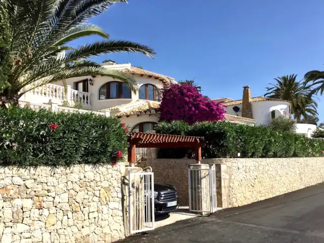 Location de Vacances Espagne, Costa Blanca, Moraira, villa - Maison Cosy Devant