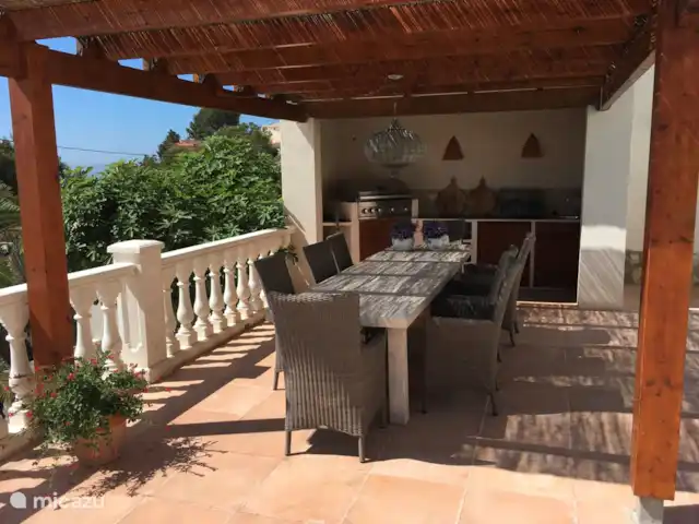 Location de Vacances Espagne, Costa Blanca, Moraira, villa - Maison Cosy terrasse extérieure