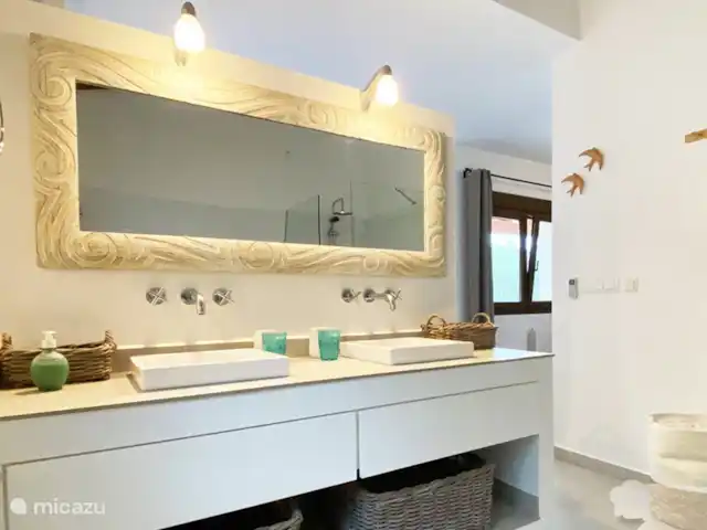 Location de Vacances Espagne, Costa Blanca, Moraira, villa - Maison Cosy Salle de bain chambre parentale