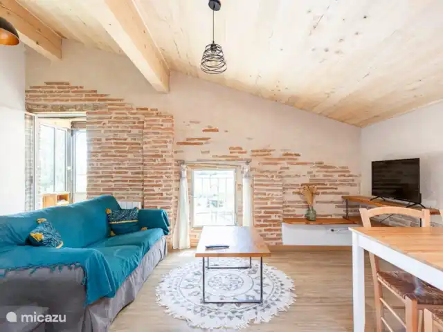 villenouve en Francia, Alto Garnoa, Villenouvelle - casa vacacional La sala de estar