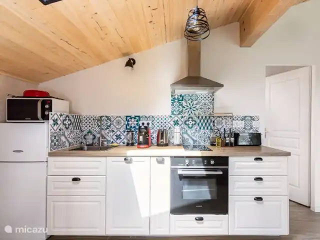 villenouve en Francia, Alto Garnoa, Villenouvelle - casa vacacional La cocina