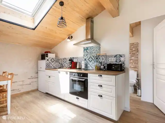 villenouve en Francia, Alto Garnoa, Villenouvelle - casa vacacional La cocina