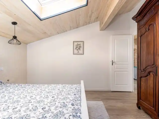 villenouve en Francia, Alto Garnoa, Villenouvelle - casa vacacional El dormitorio