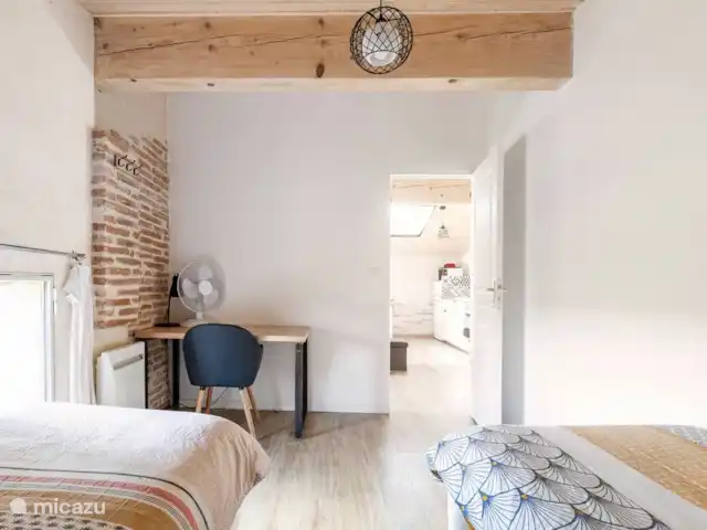 villenouve en Francia, Alto Garnoa, Villenouvelle - casa vacacional El dormitorio
