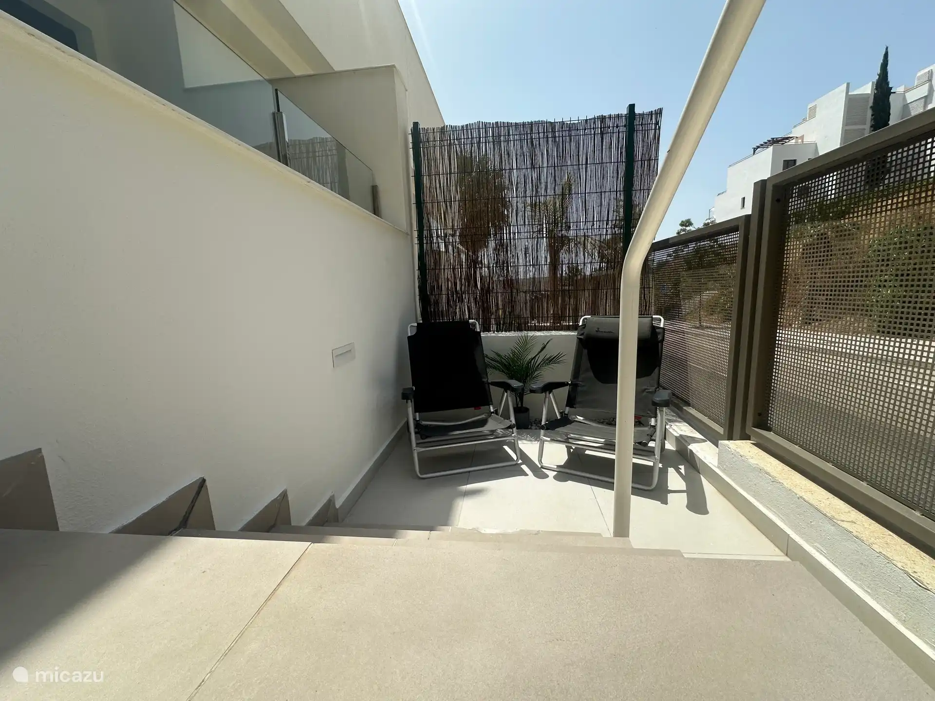 Terrasse niedriger Teil