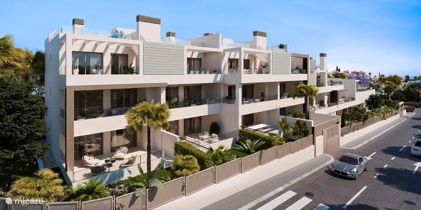 Der Apartmentkomplex