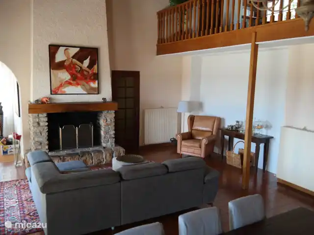 Maison Merle | France, Var, Moissac-Bellevue - villa Vue d'ensemble du coin salon