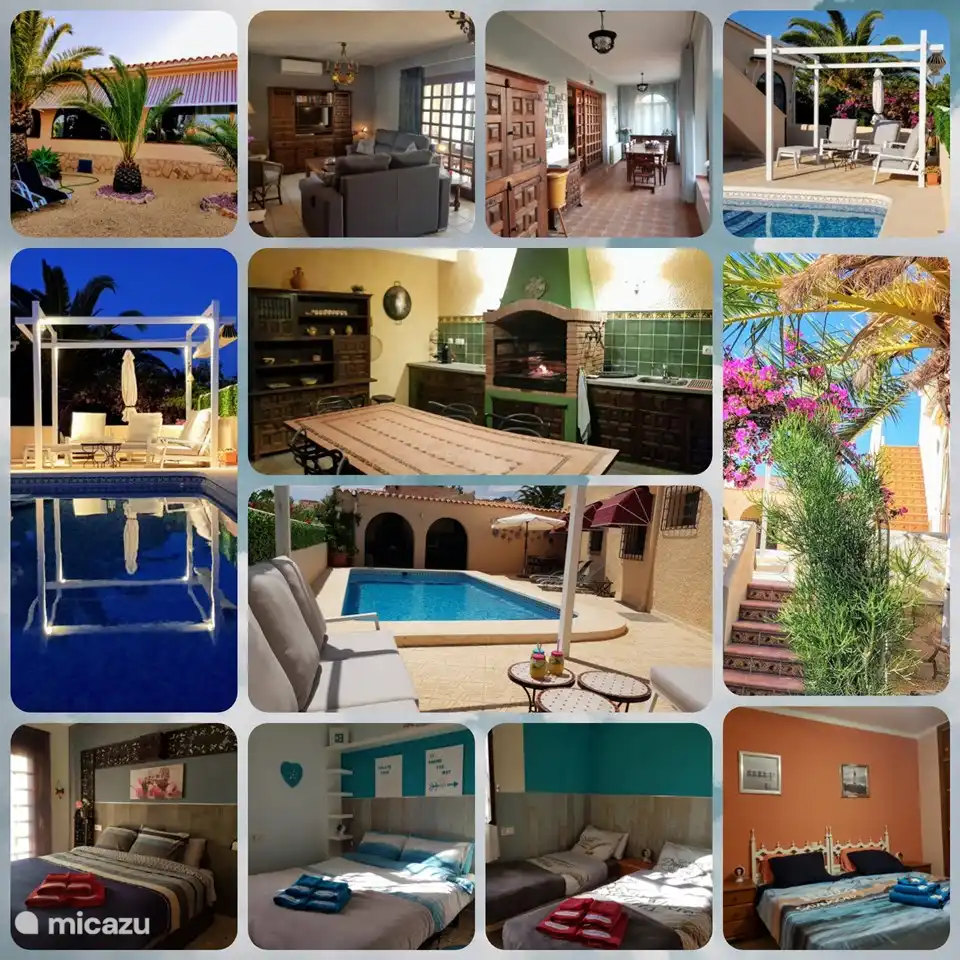 Casa Mi Pajobe ist eine freistehende Villa mit großem Garten, privatem Swimmingpool und großer Außenküche. Dieses Inserat betrifft die Reservierung von 2 Schlafzimmern für max. 4 Personen.