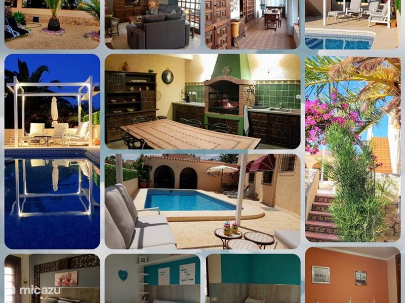 Holiday home in Spain, Costa Blanca, Benidorm Villa Casa Mi Pajobe (2 bedrooms/max 4 pers)