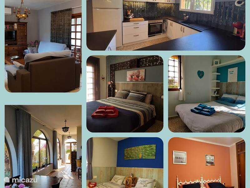 Vakantiehuis Spanje, Costa Blanca, Benidorm Villa Casa Mi Pajobe (2 slpk/max 4 pers)