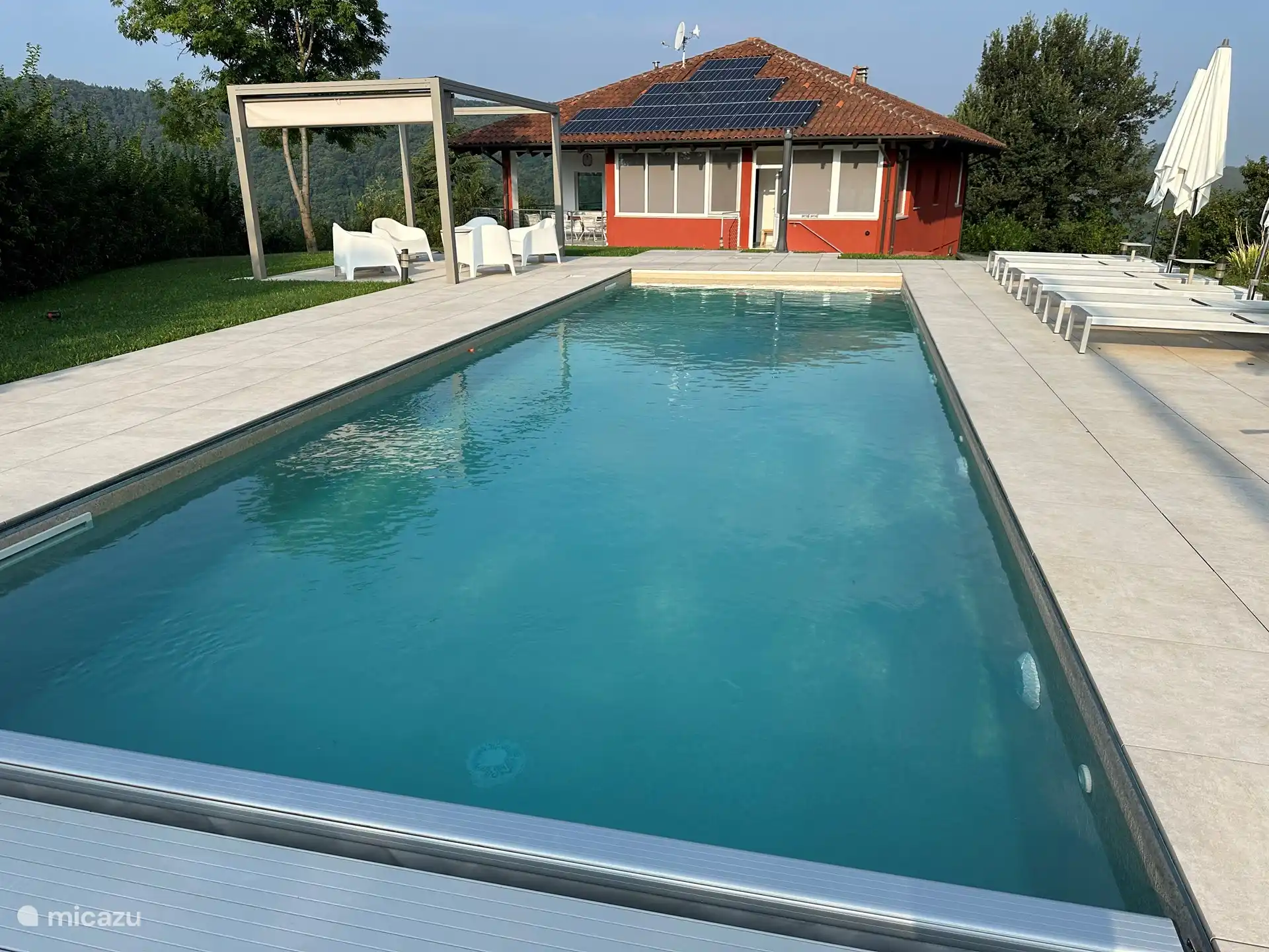 Villa Ampia Vista in Italien, Piemont, Mango - villa