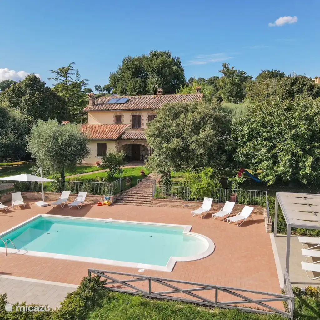 Zuid Umbrie, villa met privé zwembad