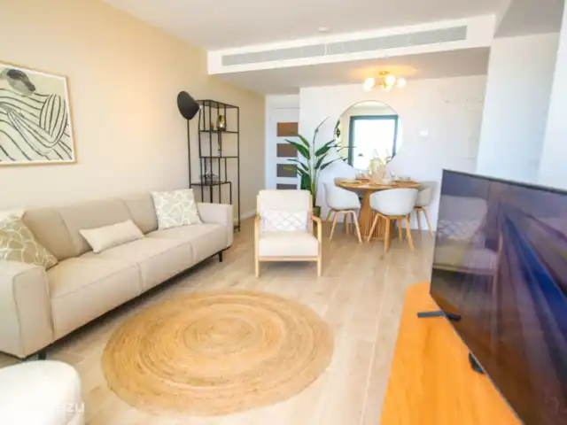 App. Stina & Rienk One80 Estepona | Espagne, Costa del Sol, Estepona - appartement Séjour avec coin salon et salle à manger