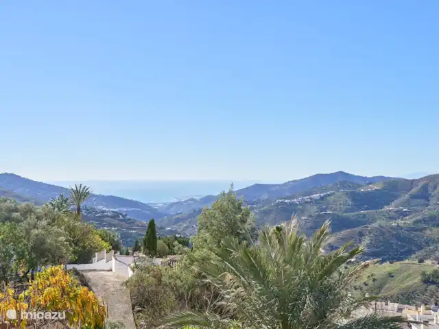 Casa Repisa en España, Andalucía, Cómpeta - villa Vistas al mar, diurnas