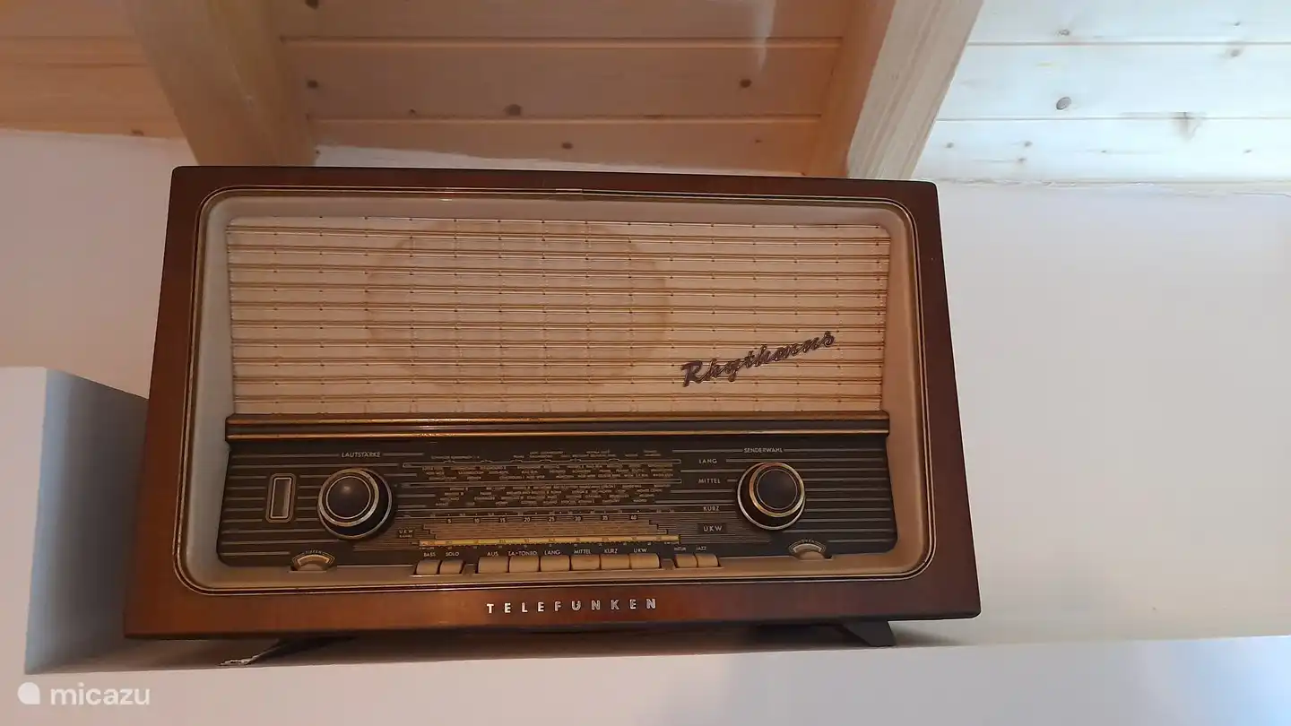 Zurück in der Zeit... das Radio funktioniert übrigens nicht.