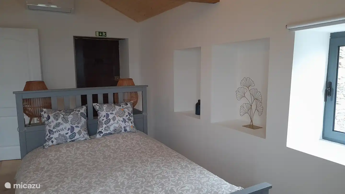 Drittes Schlafzimmer mit Doppelbett