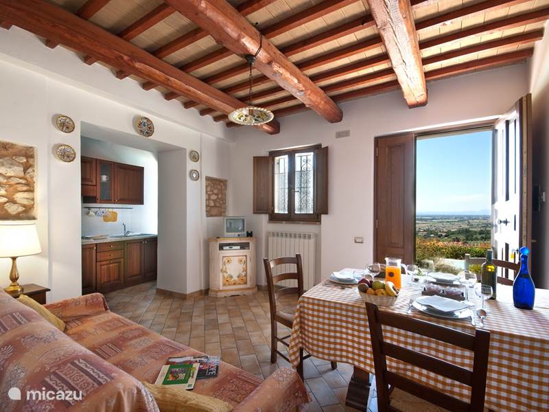 Holiday home in Italy, Umbria, Trevi Apartment Agriturismo Fiordaliso - Girasole
