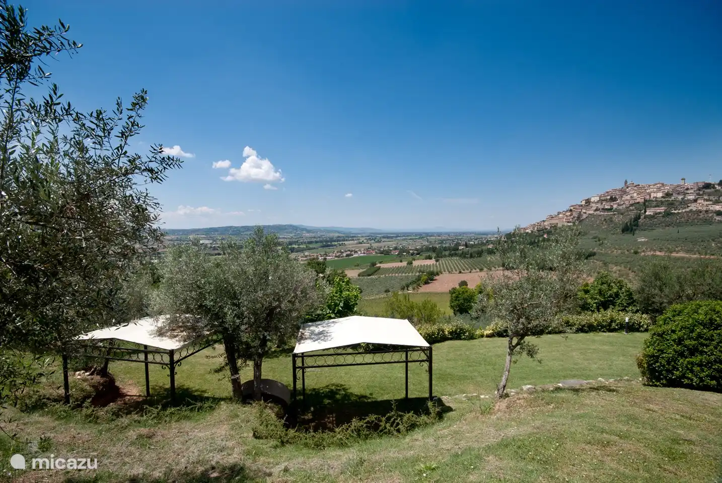 Jardín con vistas a Trevi y al Valle Umbra
