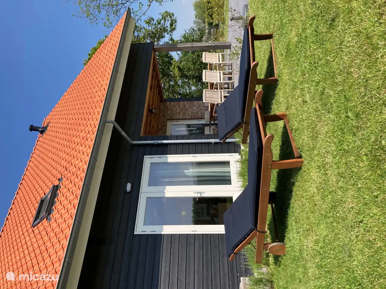 Veranda en tuin