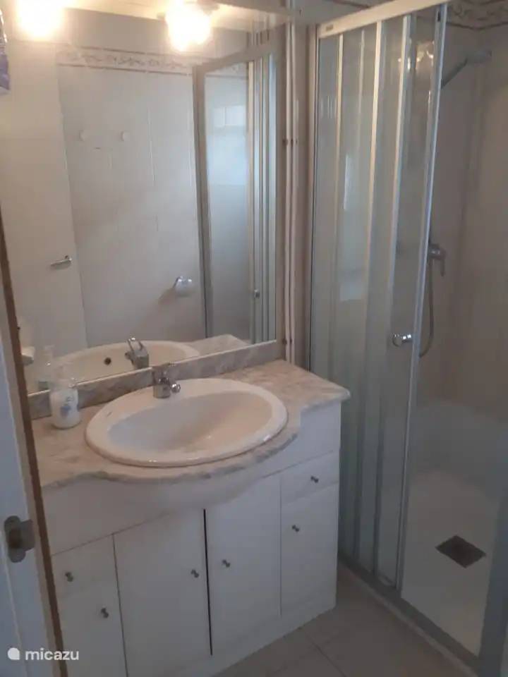 Badezimmer der Villa