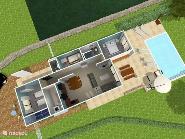 casa maro en Francia, Ardecha, Rocher - casa vacacional