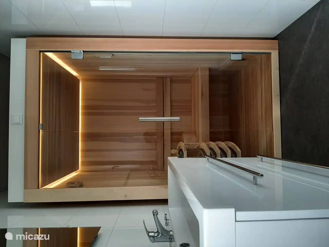 Die finnische Sauna im Badezimmer