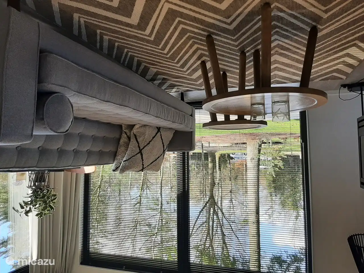 Blick aus dem Wohnzimmer