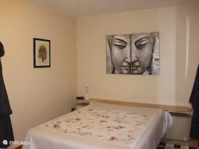 Location de Vacances Italie, Lac de Garde, Riva del Garda, appartement - Penthouse all'alba Chambre 1 avec lit Auping.