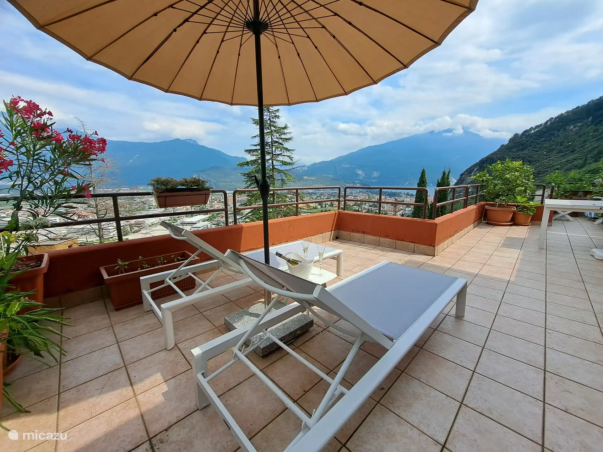 Vista de Riva del Garda