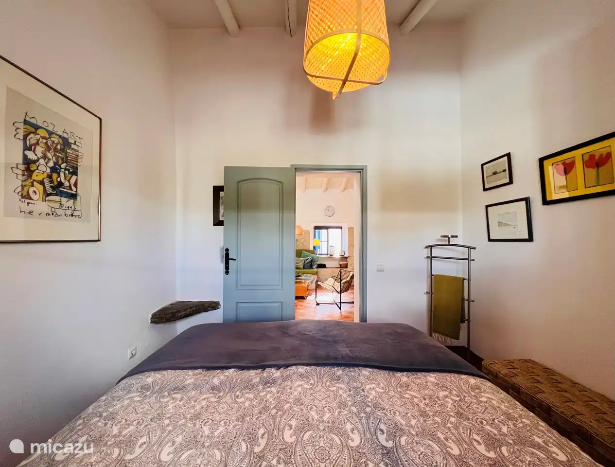 Schlafzimmer mit Klimaanlage