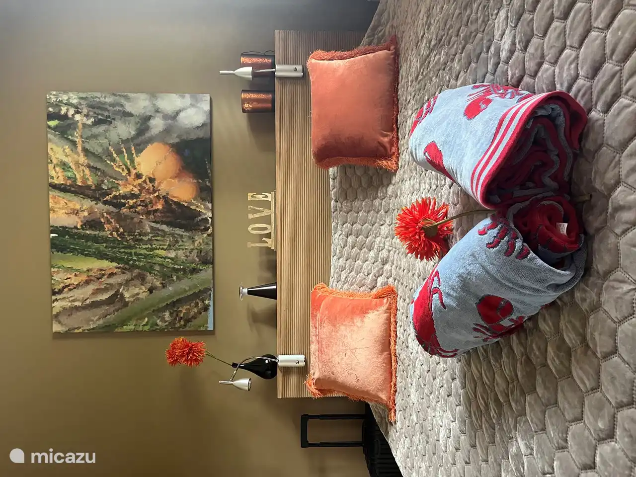 Slaapkamer twee heerlijk om te relaxen.  