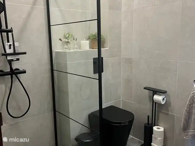 Vue sur l'eau espagnole Sun Flower Garden | Curaçao, Banda Ariba (est), Brakkeput Abou - appartement Belle salle de bain récemment rénovée.