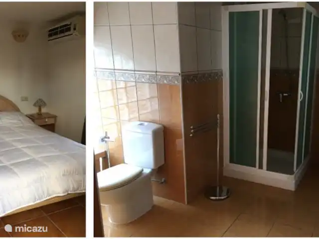 Le Sol | Espagne, Costa Blanca, Benissa - maison de vacances chambre 3 avec salle de bain attenante (lavabo, douche et toilette)