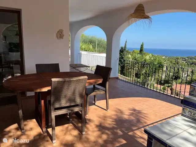 Le Sol | Espagne, Costa Blanca, Benissa - maison de vacances terrasse couverte côté séjour