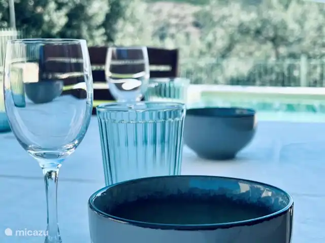 Villa Pasithéa | Grèce, Péloponnèse, Xiropigado - appartement Terrasse avec vue sur la piscine