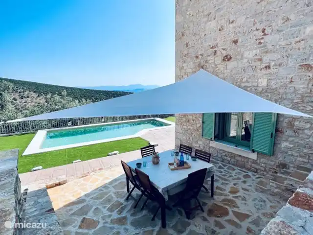 Villa Pasithéa | Grèce, Péloponnèse, Xiropigado - appartement Terrasse