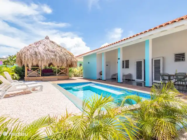 Villa Celebra Bida*Beveiligd Resort* huren in Curaçao, Banda Abou (west), Fontein - villa View pool and palapa